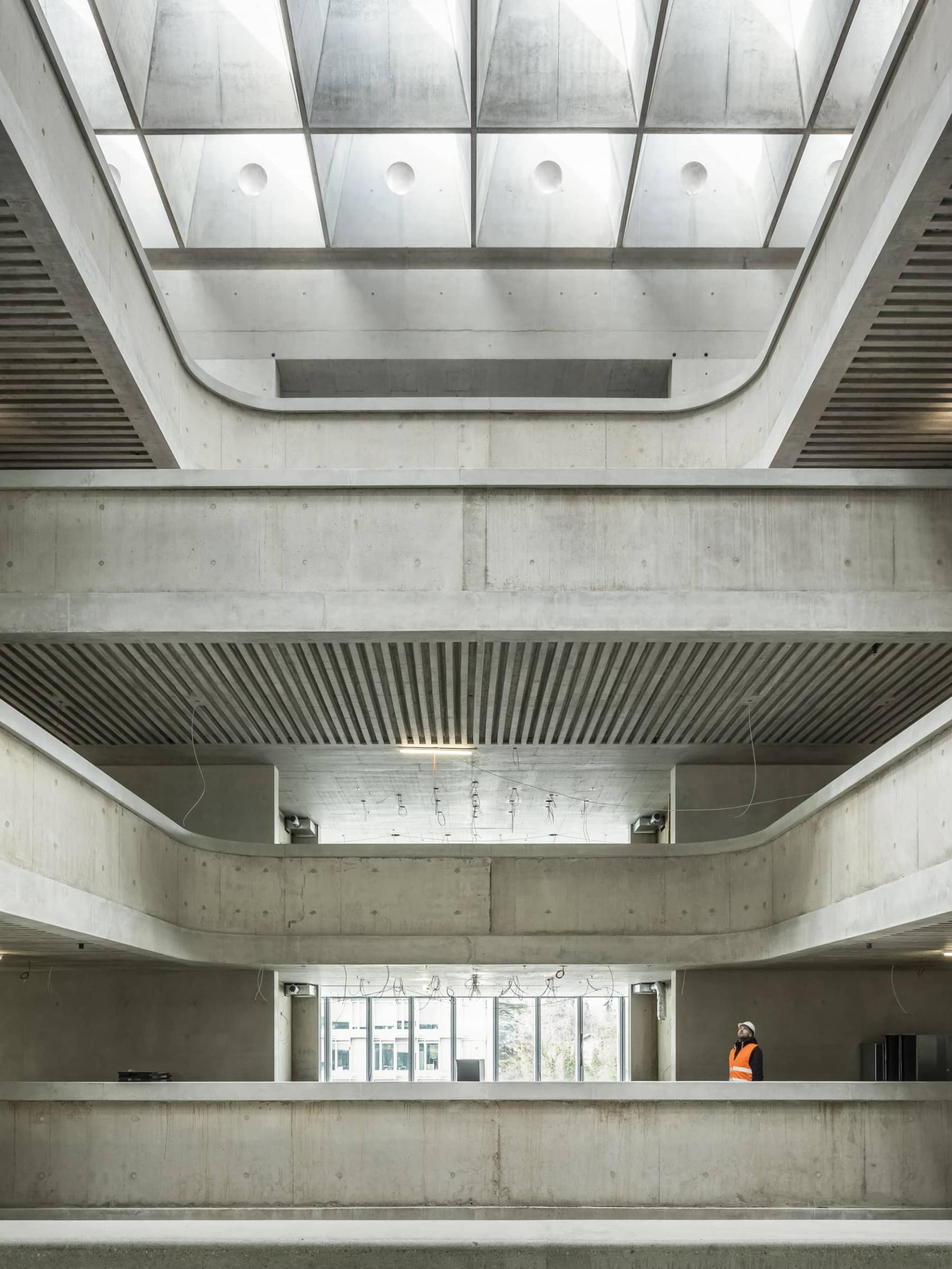 WHO construction site - Geneva - 2020