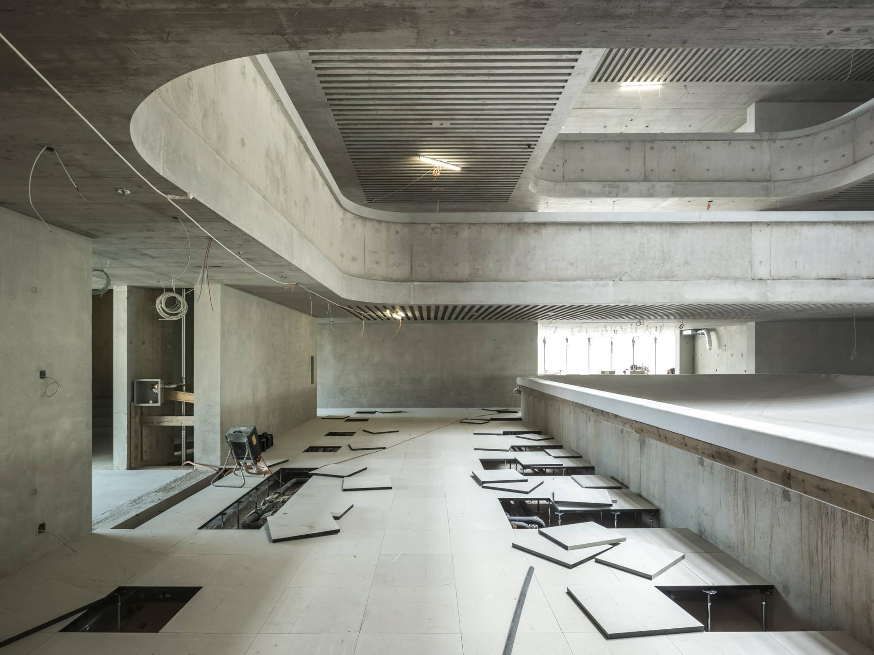 WHO construction site - Geneva - 2020